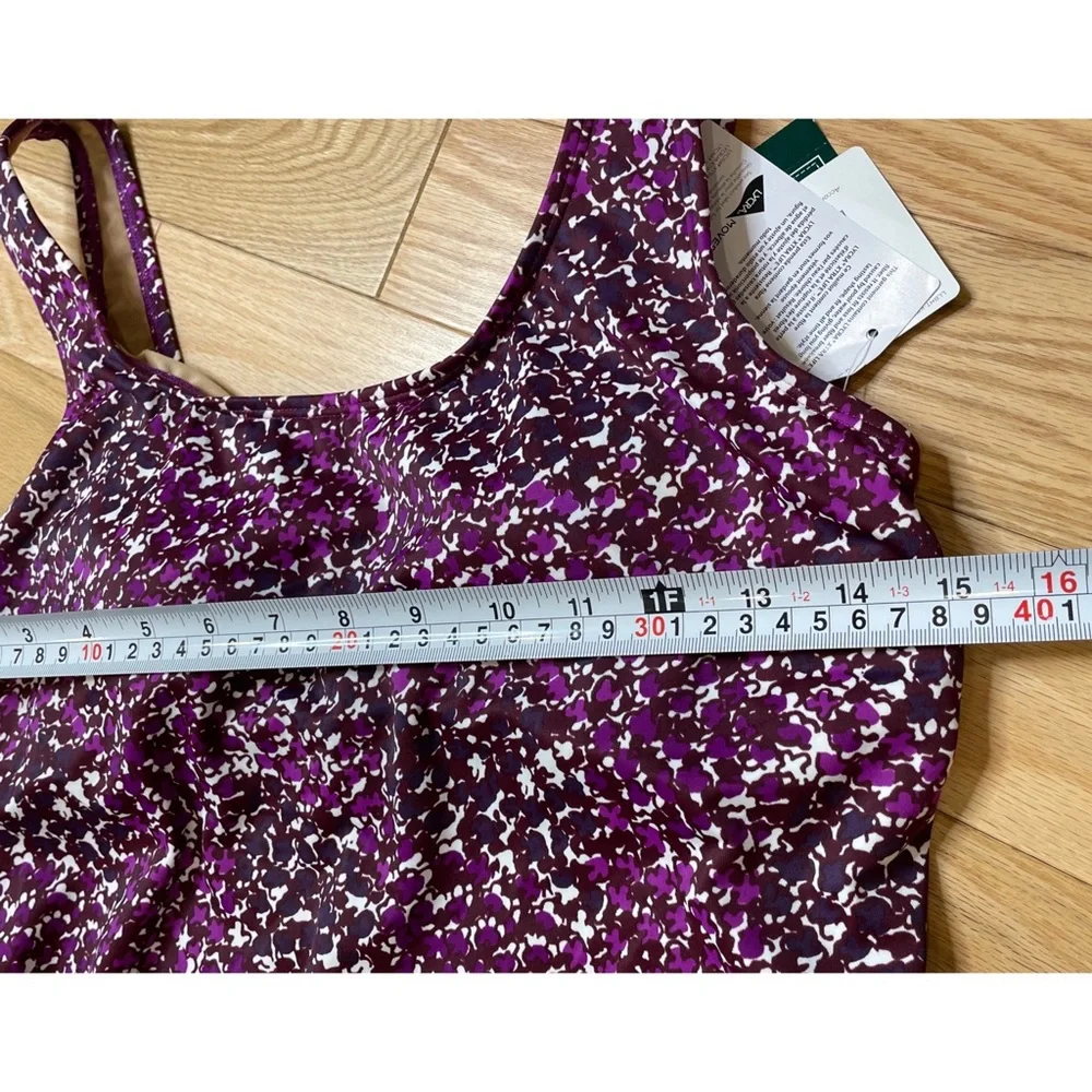 L.L. Bean Scoopneck Tankini Top NWT